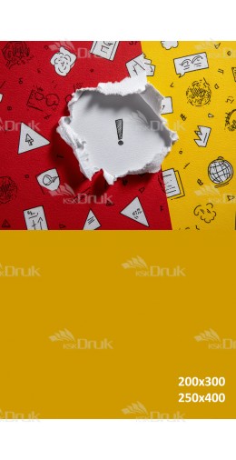 Tło fotograficzne „Szkolny Wykrzyknik – Back to School” | 3886